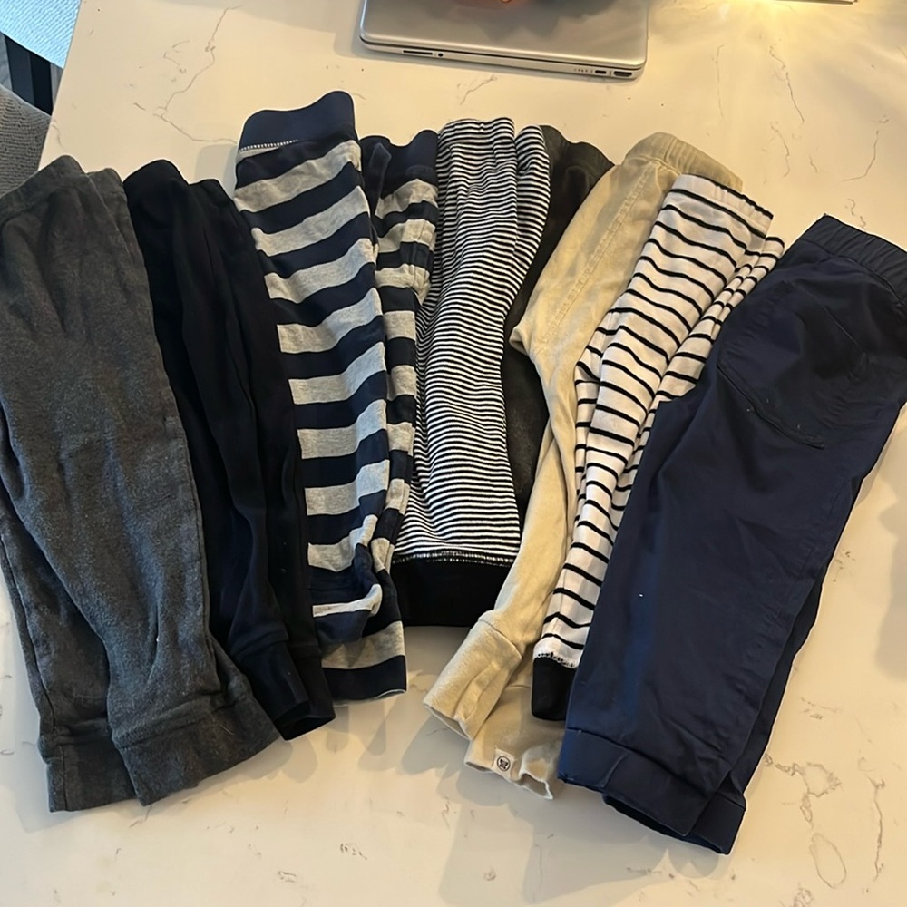 Set of 9 long pants 24M/2T 👖bundle